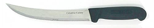 Columbia Cutlery 10 in. Black Breaking / Cimiter / Carving / Butcher Knife (Single Breaking Knife)