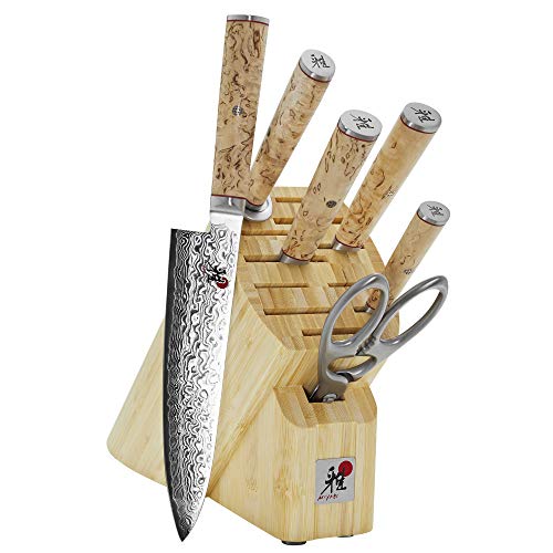 Miyabi Birchwood GS2 7-pc Knife Block Set