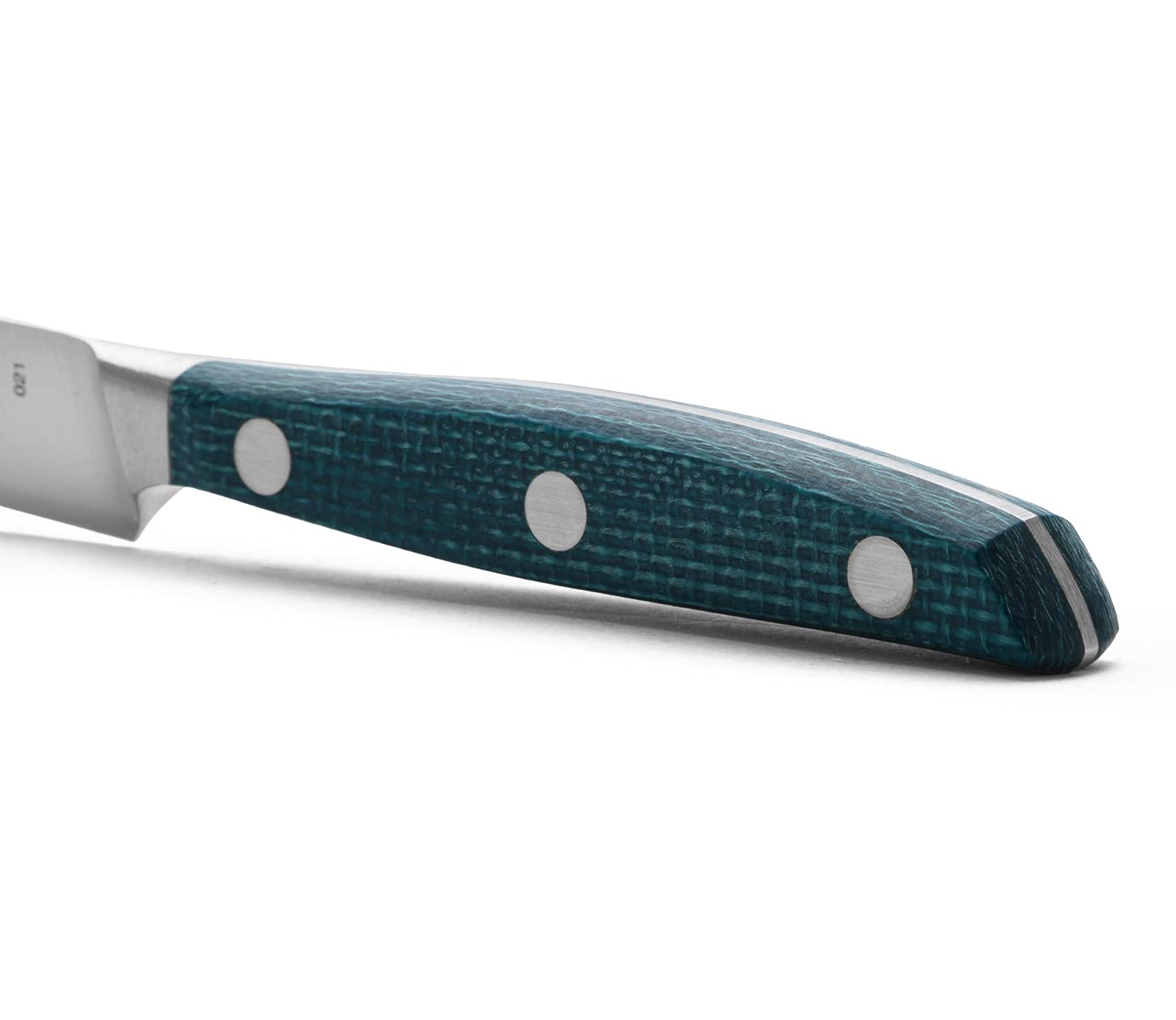 Arcos Series Brooklyn-Paring Knife Nitrum Forged Stainless Steel 100 mm (3.94 Inch) -Handle MI Carta Blue Colour (Silk Blade), ands Plastic