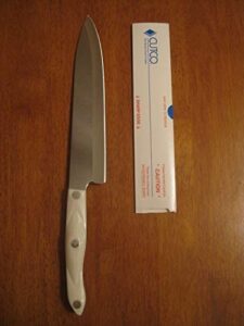 cutco model 1728 white (pearl) petite chef knife