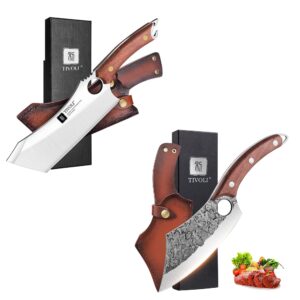 tivoli meat cleaver knife set