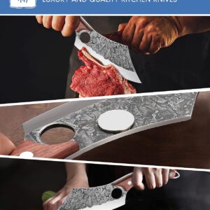 TIVOLI Meat Cleaver Knife Set