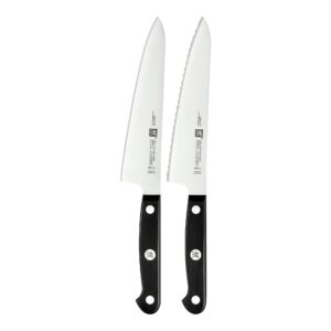 zwilling gourmet 2-pc prep knife set, stainless steel