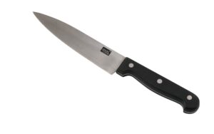 good cook 6-inch fine edge cook's knife,silver/black