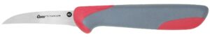 clauss paring knife,curved,titanium,2-1/2in,nsf (18414)