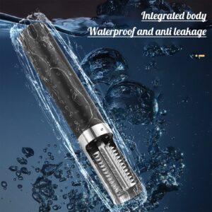 Electric Fish Scaler Powerful Cordless, Fish Scaler Remover No Mess, Waterproof Fish Scale Scraper-Built in 3000MA Rechargeable Lithium Battery (Black)