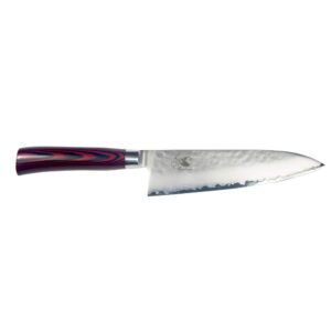 hyabusa cutlery hyabusa chef's knife, 6-inch, burgundy