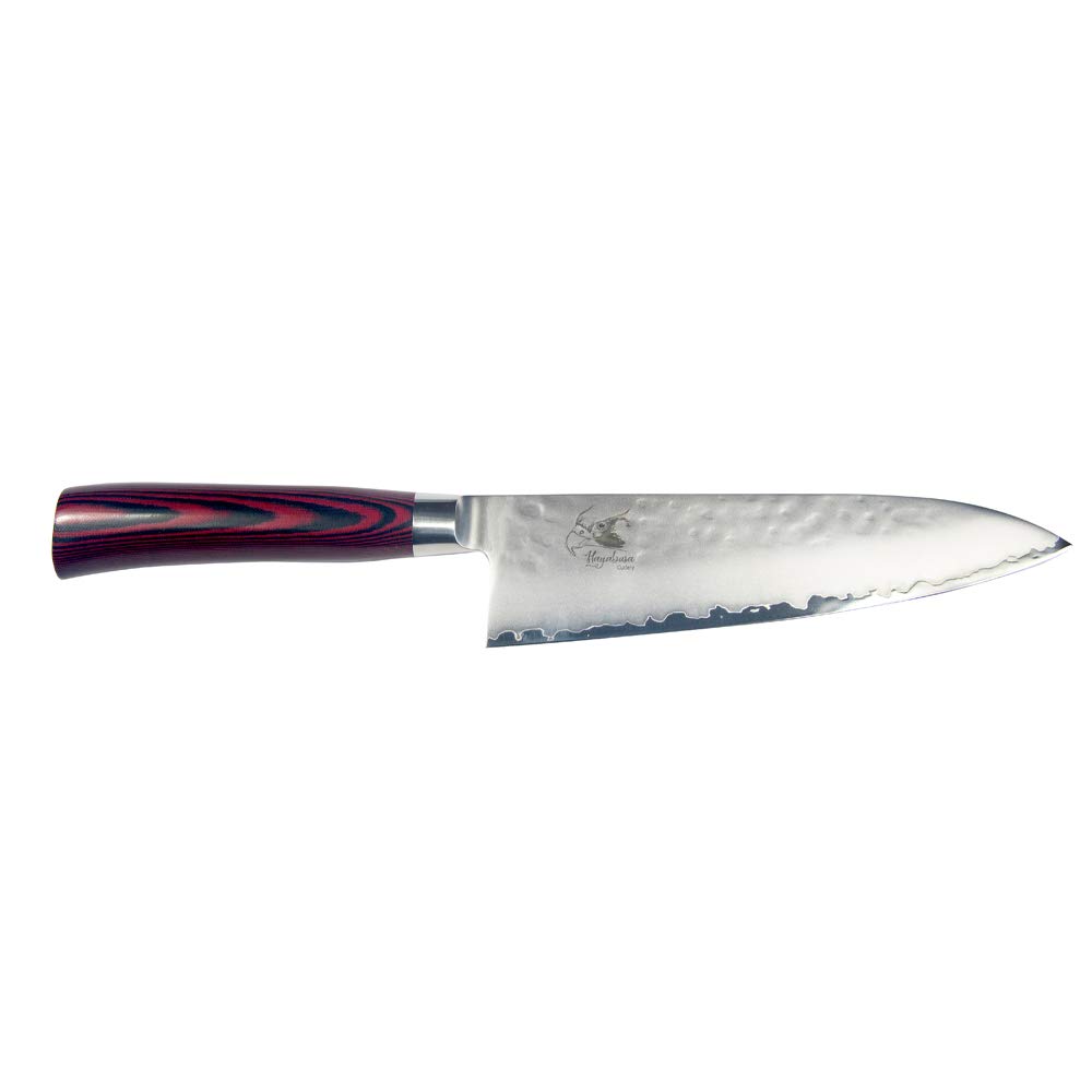 Hyabusa Cutlery Hyabusa Chef's Knife, 6-Inch, Burgundy