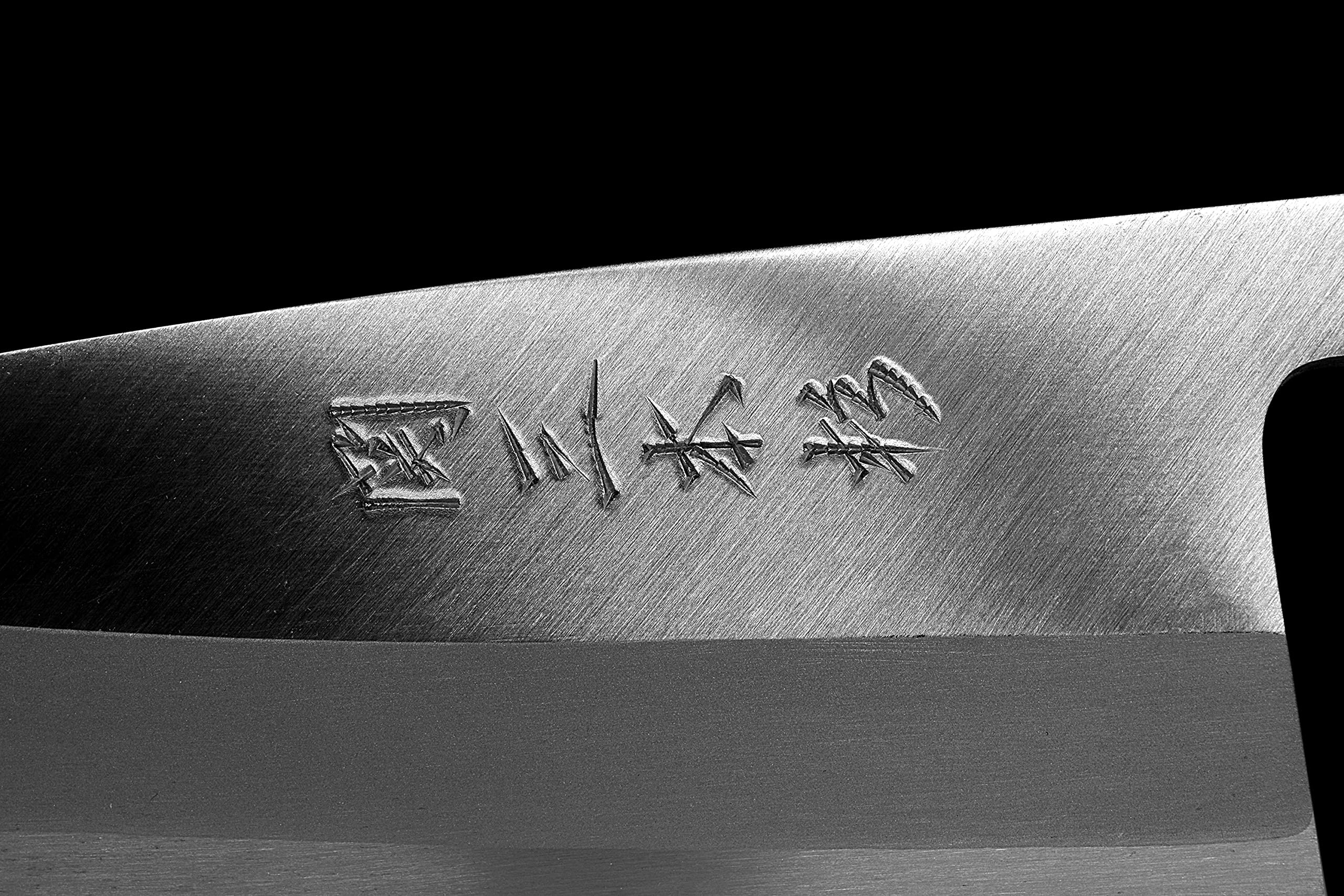 Seki Japan Japanese Seki SANBONSUGI Sushi Chef Knife, Stainless Steel Sashimi Deba Knife, Magnolia Wood Handle, 150 mm (5.9 in) for Left-Handed