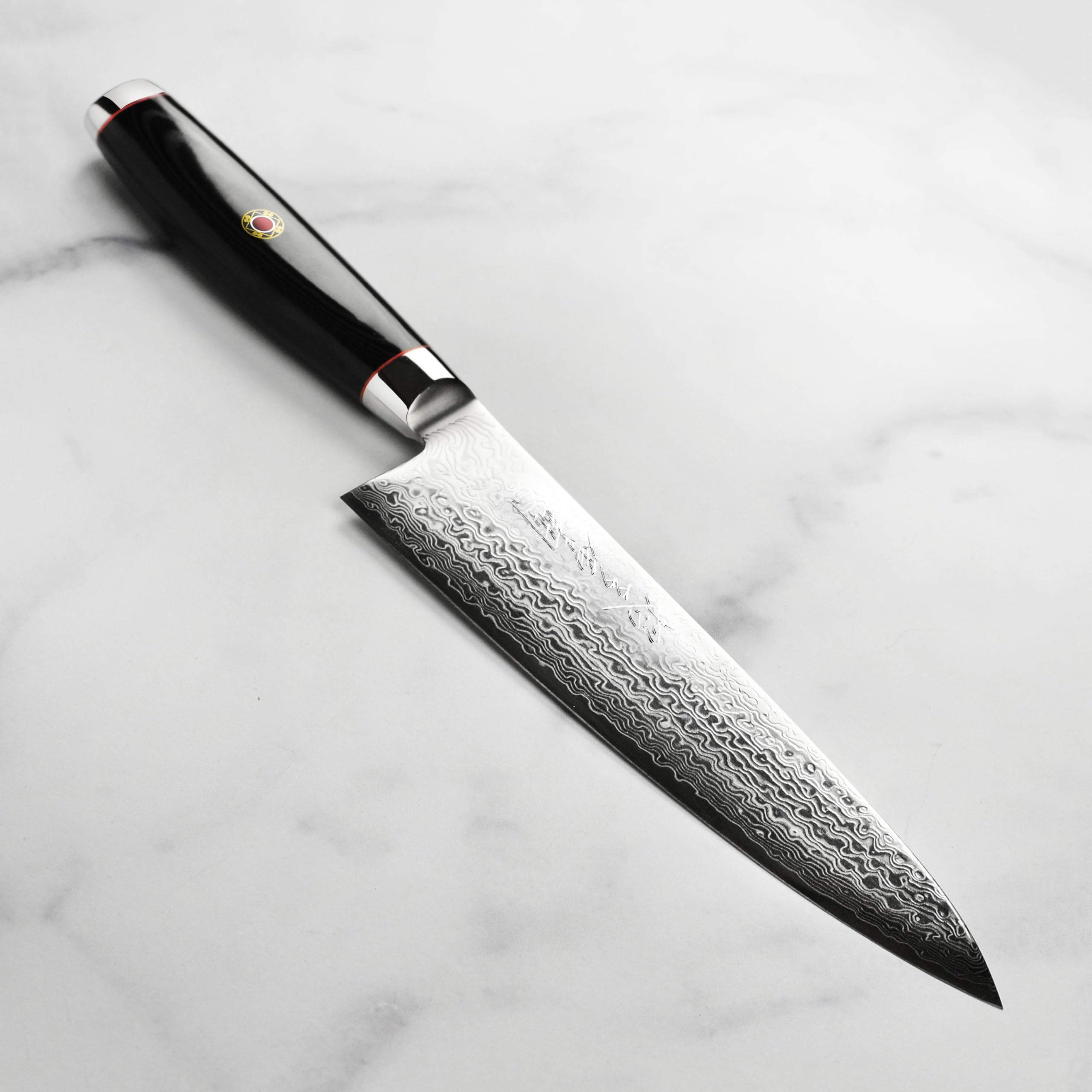 Enso SG2 Chef's Knife - Made in Japan - 101 Layer Stainless Damascus Gyuto, 8"