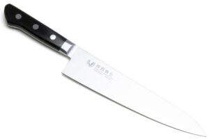 yoshihiro inox aus-10 stain-resistant steel ice hardened gyuto chefs knife (9.5'' (240mm))