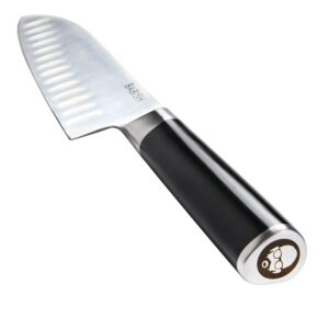 Babish High-Carbon German Steel Chef and Santoku Knife Set