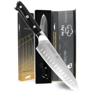 chef sac santoku knife 7 inch | best chef knife | 7in chef knife | classic santoku chopping knife | vegetable knife - stainless steel kitchen 7 | best knife chefs foundry knife | santoku knives