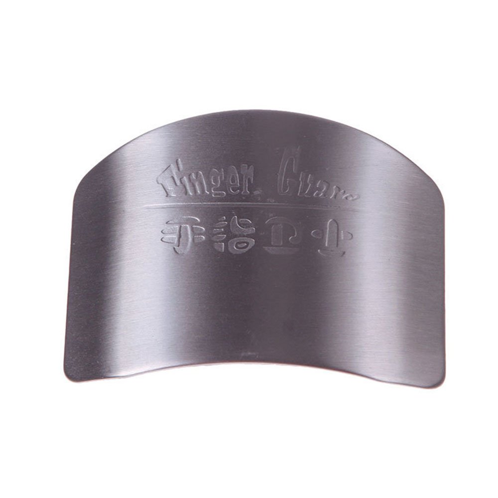 ShineIn Stainless Steel Adjustable Finger Guard Slice Safe for Cutting Vegetables Food