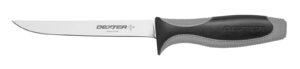 dexter-russell v136n-pcp v-lo narrow boning knife 6”, textured handle