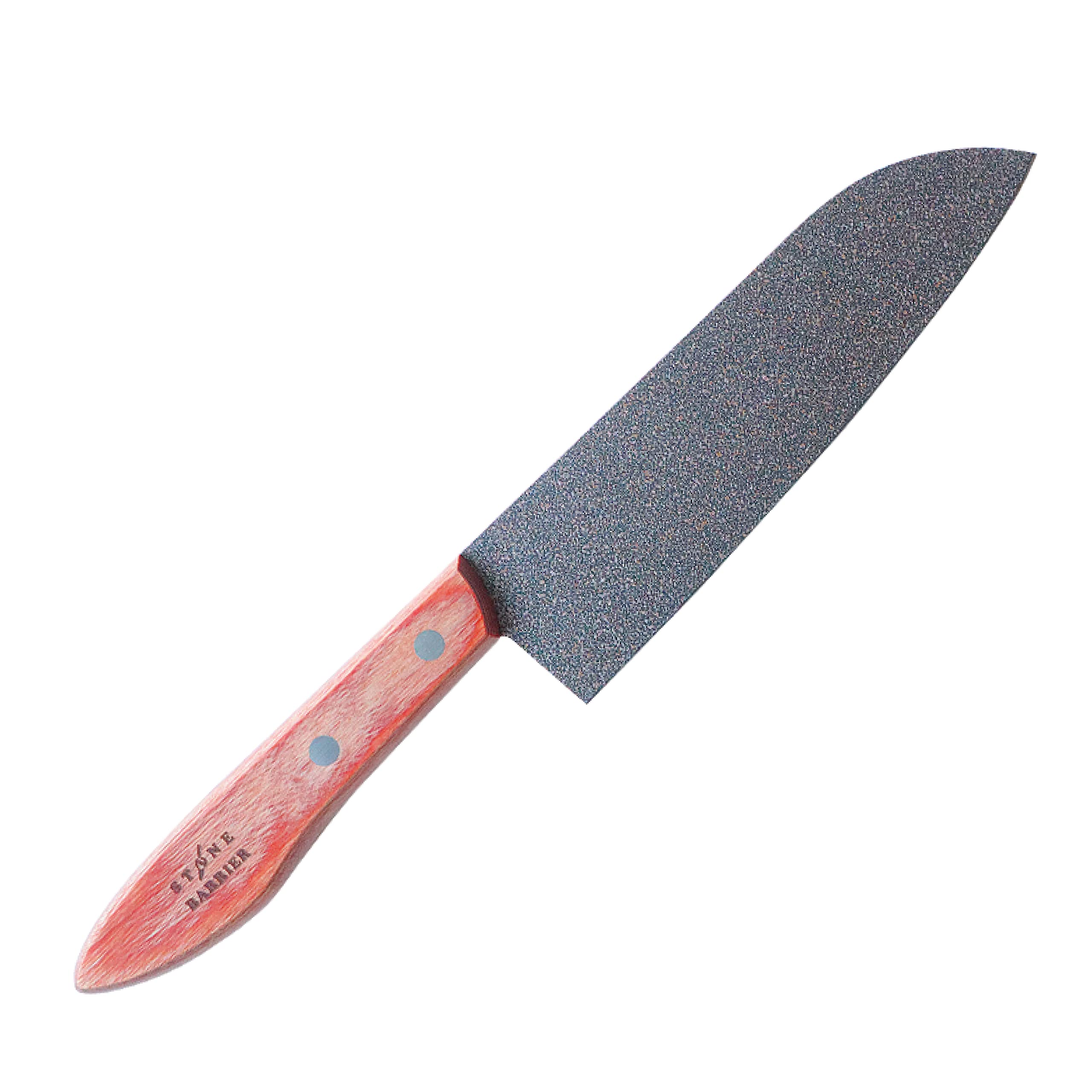 SUPER STONE BARRIER Santoku Knife 165mm (6.5 inches)