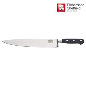 RICHARDSON SHEFFIELD V Sabatier 9pc, 9 Piece Knife Block, Black