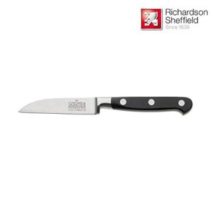 RICHARDSON SHEFFIELD V Sabatier 9pc, 9 Piece Knife Block, Black