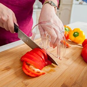 Knife Glider Kitchen Home Hand Finger Guard Protector Shield Chopping Cutting Slicing Peeling Multi Food Cooking Preparation Tool