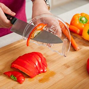 Knife Glider Kitchen Home Hand Finger Guard Protector Shield Chopping Cutting Slicing Peeling Multi Food Cooking Preparation Tool