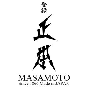 MASAMOTO VG Japanese Santoku Knife 7" (180mm) Made in JAPAN, Bunka Professional All Purpose Kitchen Knife, Super Sharp Japanese Stainless Steel Blade, Full Tang POM Handle, Black