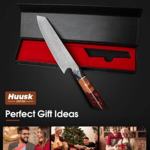 Huusk Premium Slicing Knife Bundle with Professional Meat Cutting Knife