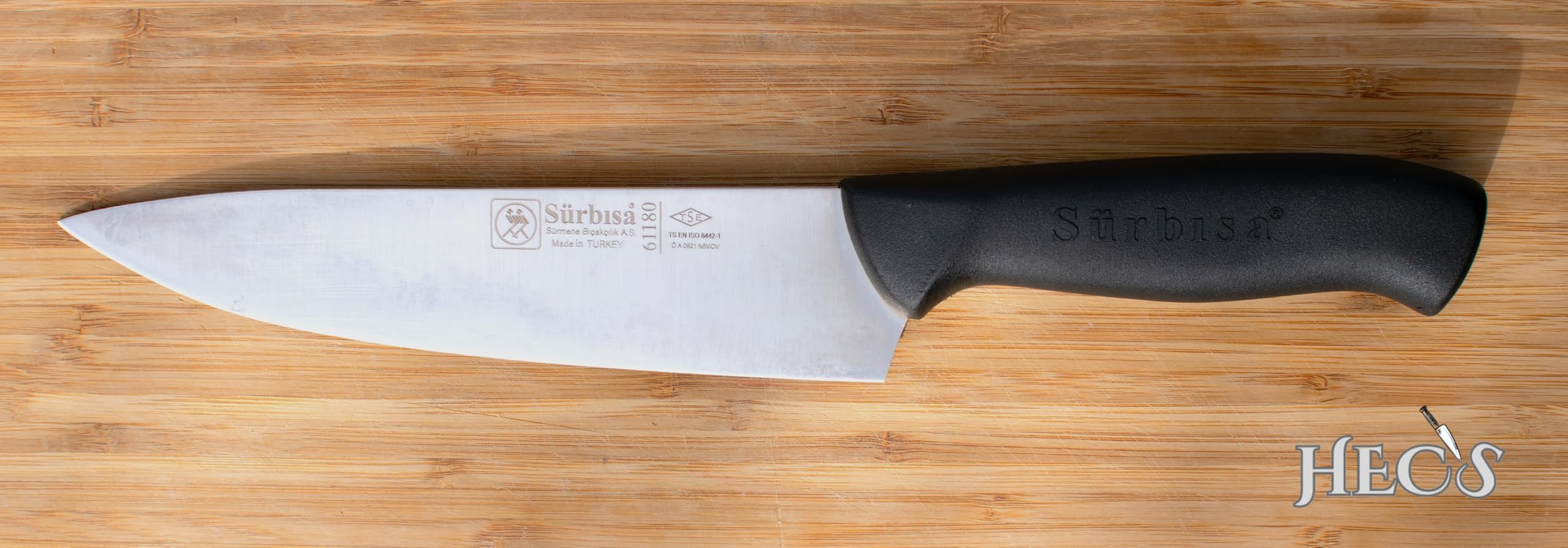 Sürbısa Chef Knives - Super Sharp 8'' Kitchen Knife, Turkish Stainless Steel Chef Knife