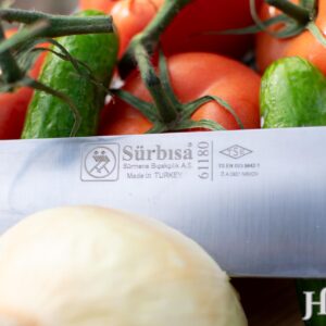 Sürbısa Chef Knives - Super Sharp 8'' Kitchen Knife, Turkish Stainless Steel Chef Knife