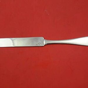 Antique Acid-Etched by Whiting Sterling Silver Child's Knife with Girl Face 7"
