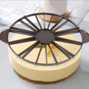 Cake Divider Household Round 10/12 Piece Bread Cake Divider Equal Portion Cutter Marker Baking Tool