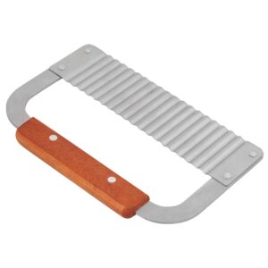 soap cutter, hardwood handle wavy slicer cutter vegetable soap molds crinkle slicer cutter cutting tool for kitchen