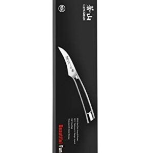 Cangshan N1 Series 1020397 German Steel Forged Peeling/Tourne Knife, 2.75-Inch Blade