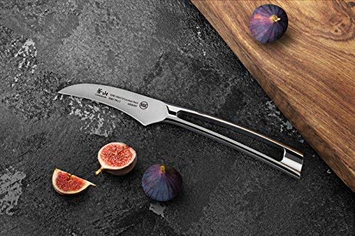 Cangshan N1 Series 1020397 German Steel Forged Peeling/Tourne Knife, 2.75-Inch Blade