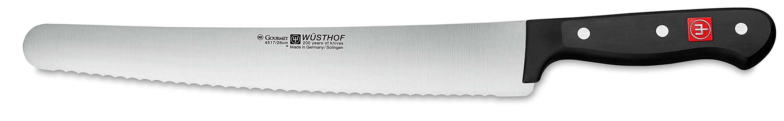 Wusthof Gourmet 10-Inch Serrated Confectioner's Knife