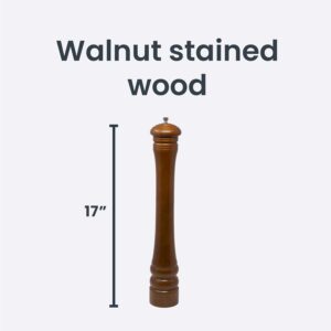 Olde Thompson Since 1944 Hotel Pepper Mill, 17", Walnut