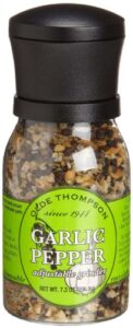 olde thompson adjustable grinder, garlic pepper, 7.3 oz