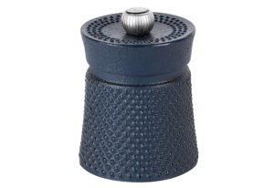 peugeot - 36621 peugeot bali fonte cast iron pepper mill, 8cm/3 in, blue