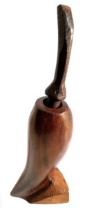 pepper mill wood, pepper crusher wood. chili ironwood handmade, chiltepin spice grinder, hand crusher.