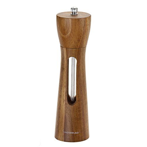 Rachael Ray Tools and Gadgets 2-Piece Acacia Salt and Pepper Grinder Set