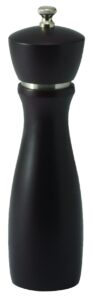 winco 8" modern espresso finish maestro pepper mill