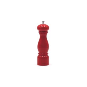 bisetti firenze pepper mill grinder, 8.66 inch, red