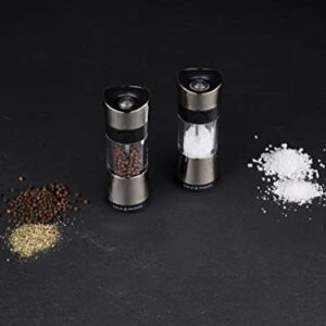 Cole & Mason Precision Horsham Inverta Salt and Pepper Mill Gift Set, Chrome, 15 cm