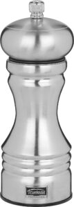 trudeau professional pepper mill, 6", stainless steel