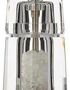 Peugeot 940211/SME Chaumont Acrylic Salt Mill, 11cm/4-1/2-Inch, Clear