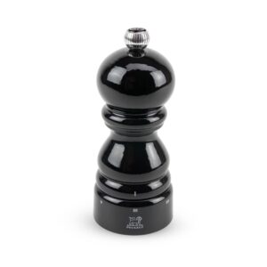 peugeot paris manual adjustable grinder pepper mill, 12cm/4-3/4, black
