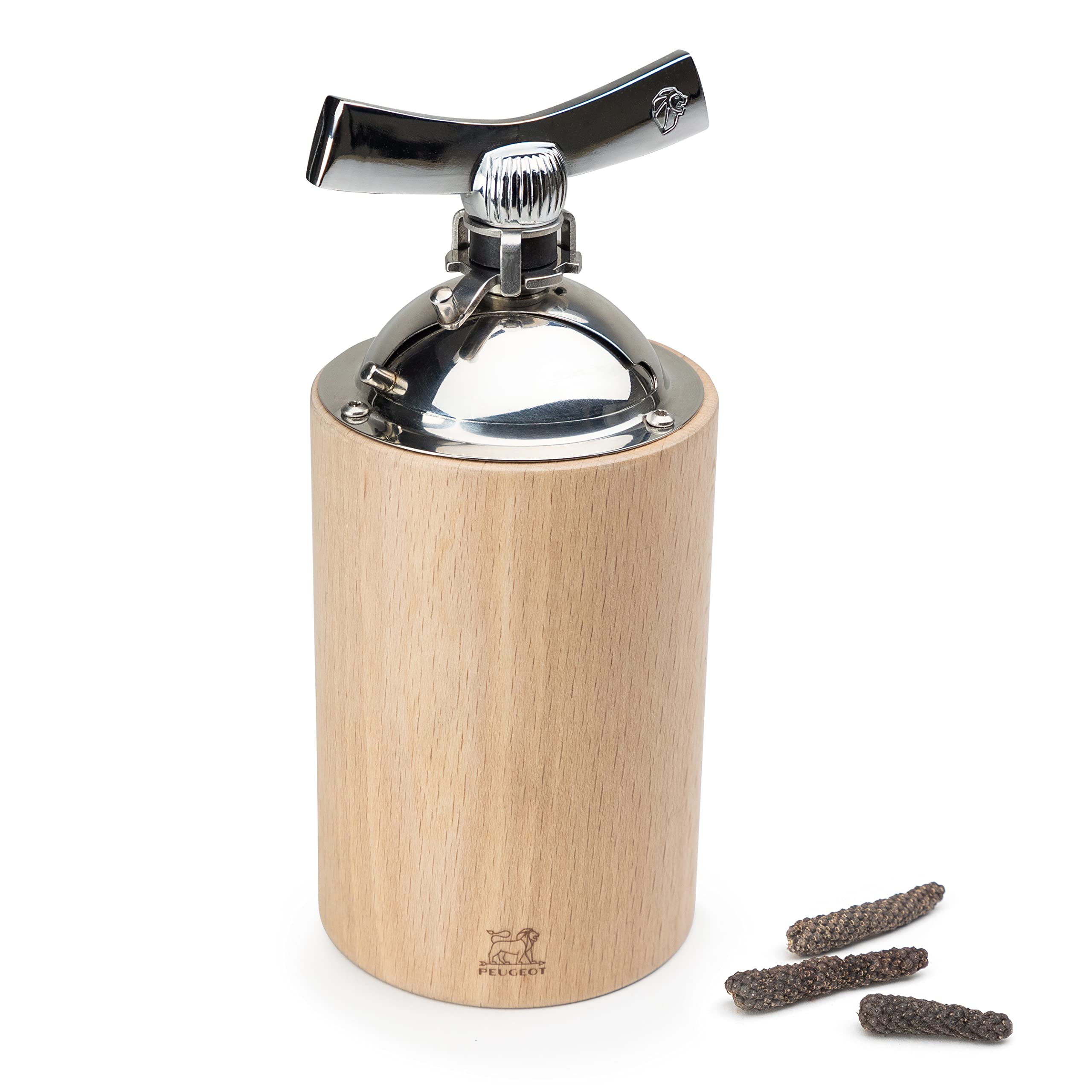 Peugeot Isen Long Pepper and Large Peppercorn Mill, 6.25 inch