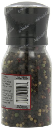 Olde Thompson Pepper Supreme, 4.8-Ounce Grinders (Pack of 2)