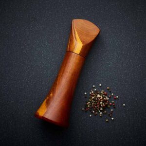 Nambe Contour Pepper Mill, 9.5-Inch