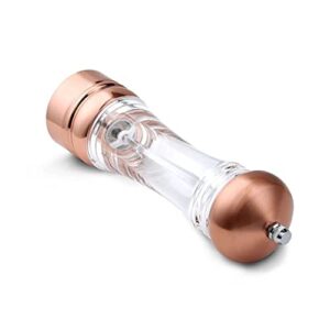 Pepper Grinder Large Rose Gold Home Pepper Grinder Manual Grinder Bottle Salt And Pepper Grinders For Kitchen Dining Cooking Bbq