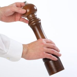 Chef Specialties 12 Inch President Pepper Mill - Walnut